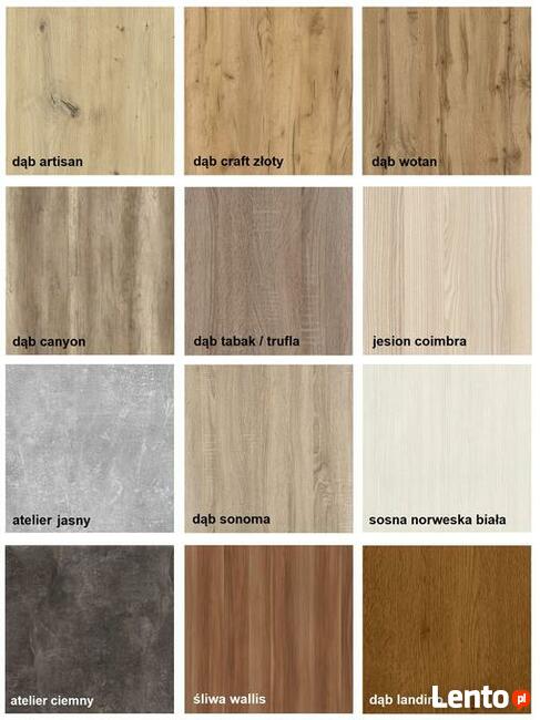 Ławostół Ława Stół L15 Szuflada Półka rozkładana Dąb Sonoma