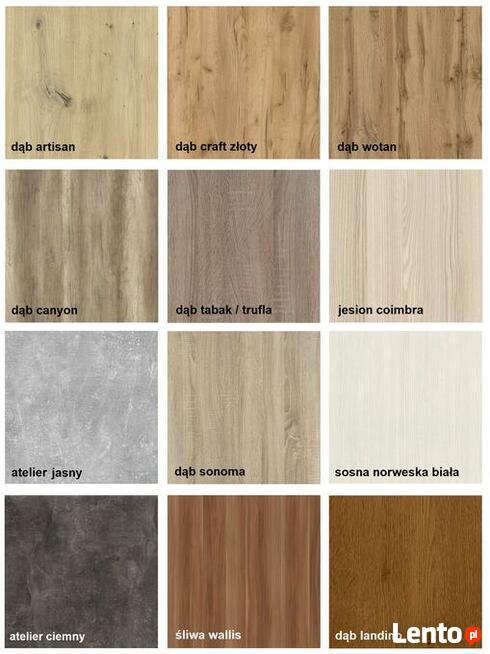 Ławostół Ława Stół Loft L06 rozkładany Dąb Sonoma Biały