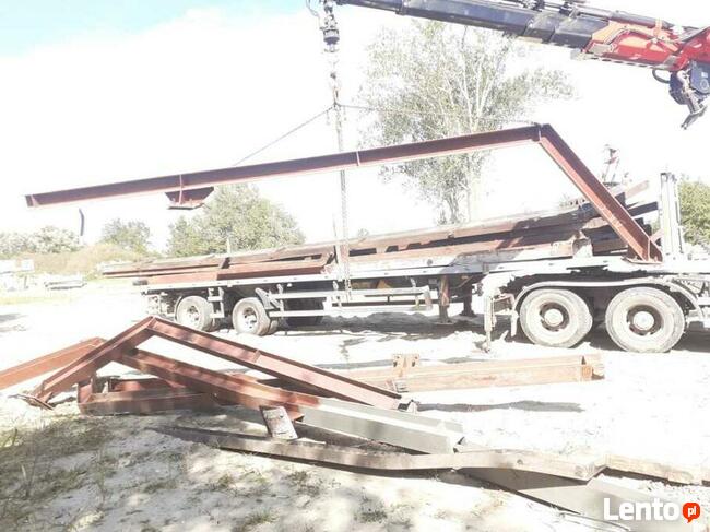 Sprzedam stalowe elementy konstrukcyjne hali