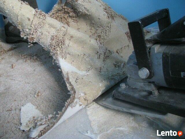 FREZOWANIE SMOŁY LEPIKU SUBITU USUWANIE pcvSZLIFOWANIE Kleju