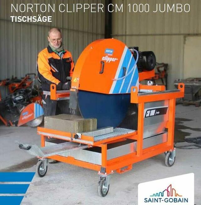 Piła przecinarka stolikowa NORTON Clipper 651 NOWA