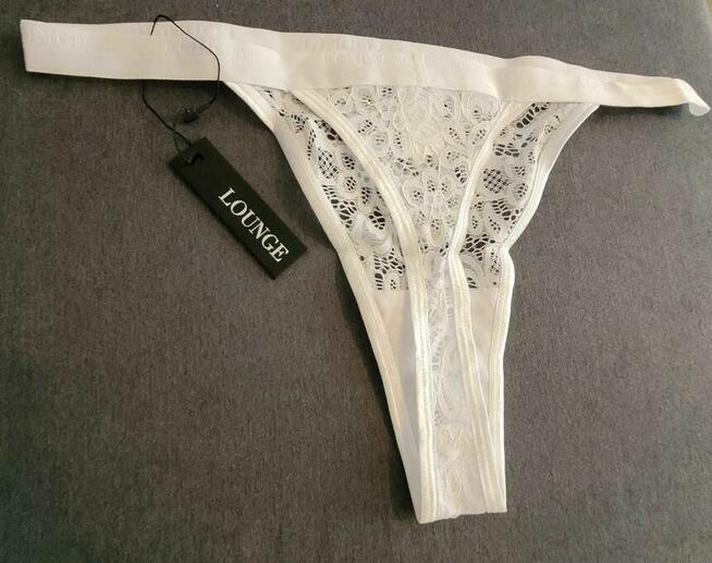 Lounge - Balcony Thong – White – M