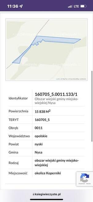Działka rolna
