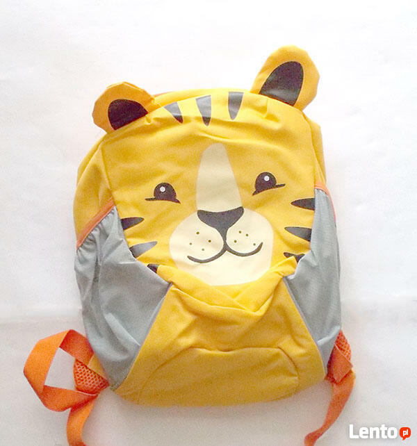 plecaczek tygrysek, plecak do przedszkola