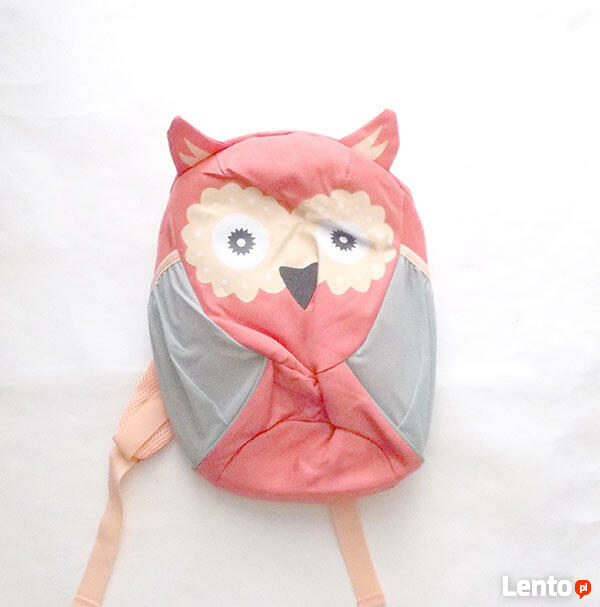 sowa plecak dla dziewczynki, plecak do przedszkola