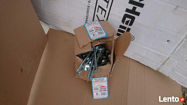 Śruby zamkowe do drewna ocynk, Wkręty,Altana, Ławka,