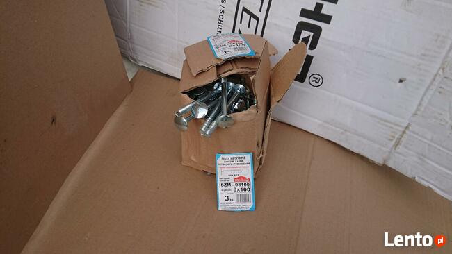 Śruby zamkowe do drewna ocynk, Wkręty,Altana, Ławka,