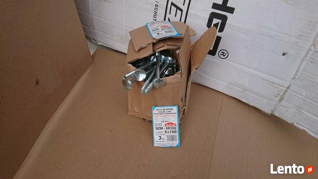 Śruby zamkowe do drewna ocynk, Wkręty,Altana, Ławka,