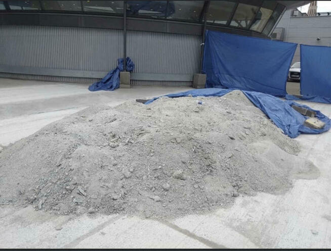 Usuwanie subitu, frezowanie, szlifowanie betonu