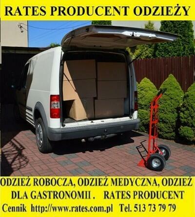 Odzież dla firm REKLAMOWYCH .RATES Producent Odzieży