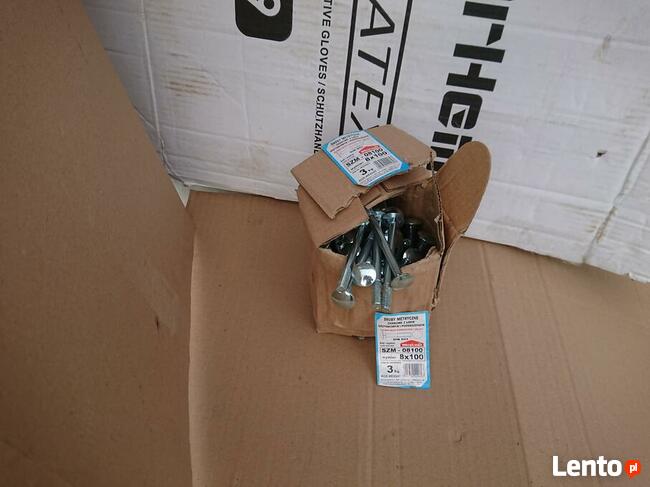 Śruby zamkowe do drewna ocynk, Wkręty,Altana, Ławka,