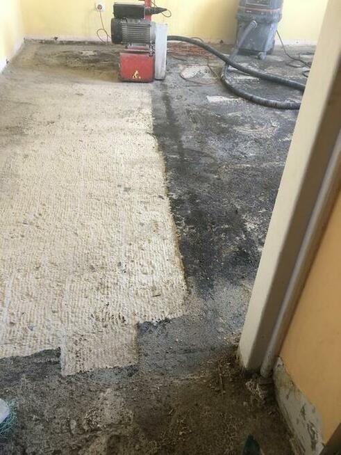 Usuwanie subitu, frezowanie, szlifowanie betonu