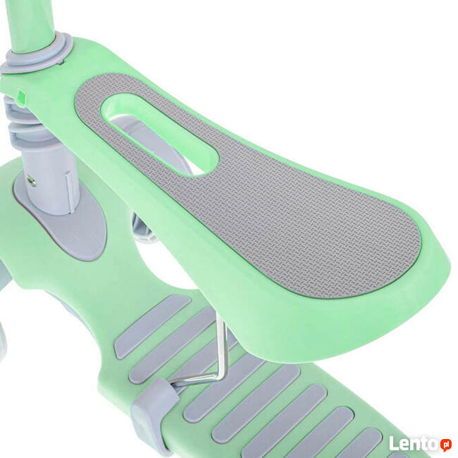 Hulajnoga trójkołowa balansowa z siedziskiem- świecące koła