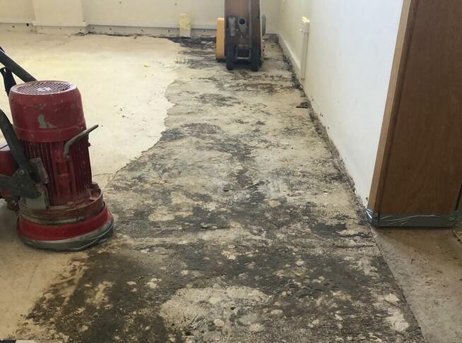 Usuwanie subitu, frezowanie, szlifowanie betonu