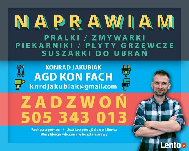 Serwis naprawa AGD Warszawa:pralki, zmywarki,piekarniki, susz.