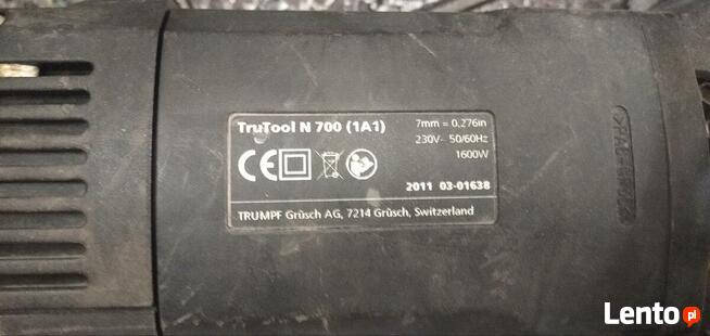 Nożyce wibracyjne ręczne do blach TRUMPF TruTool N 700