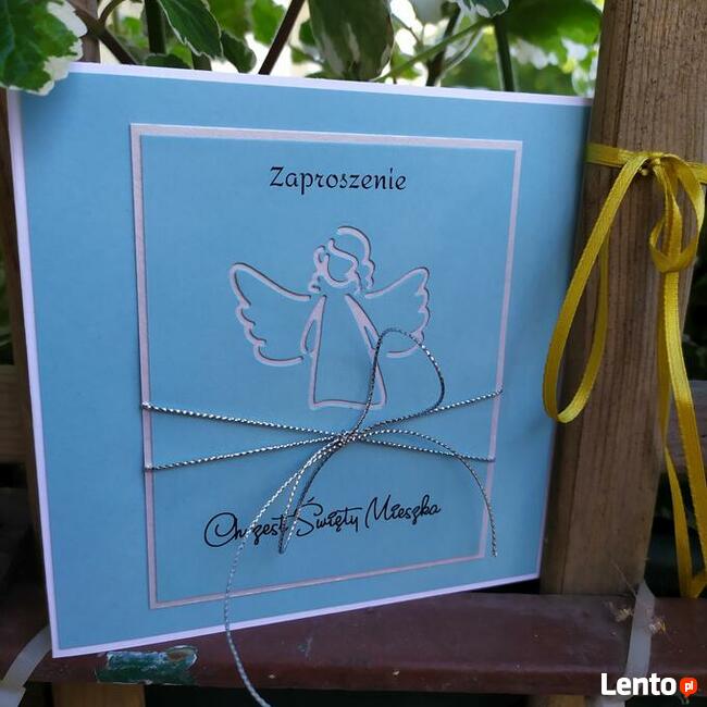 Zaproszenia na chrzest święty