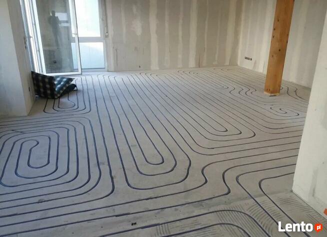 Frezowanie pod ogrzewanie podłogowe, ogrzewanie frezowane