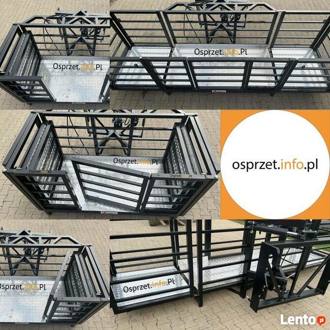 Kosz do ładowarki składany 2-4m - skrętny lub prosty