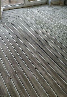 Frezowanie pod ogrzewanie podłogowe, ogrzewanie frezowane