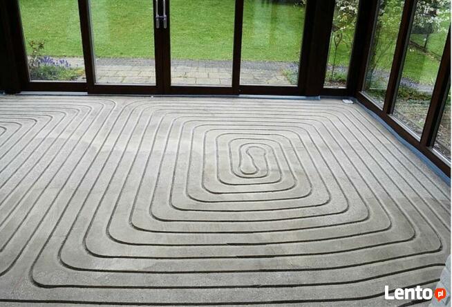 Frezowanie pod ogrzewanie podłogowe, ogrzewanie frezowane