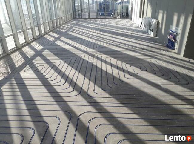 Frezowanie pod ogrzewanie podłogowe, ogrzewanie frezowane