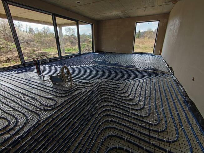 Ogrzewanie podłogowe wylewki maszynowe