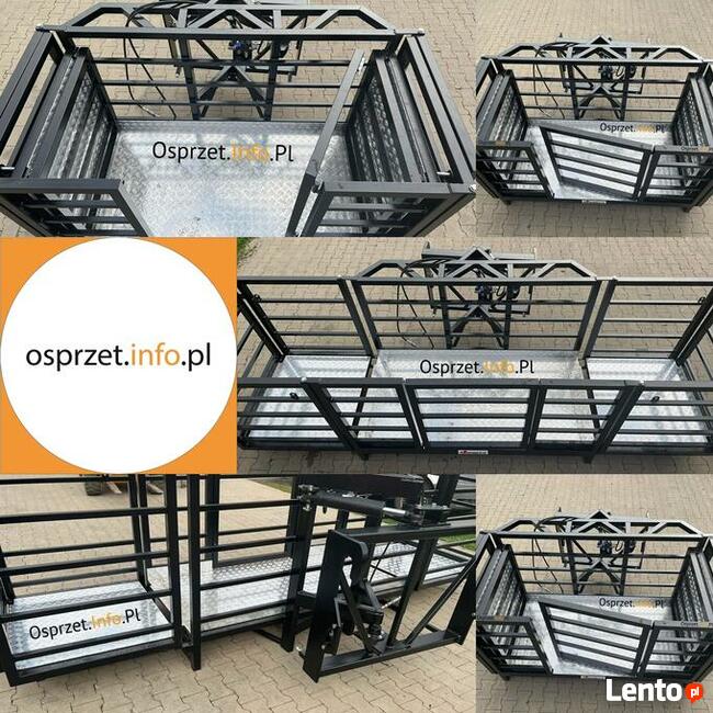 Kosz do ładowarki składany 2-4m - skrętny lub prosty