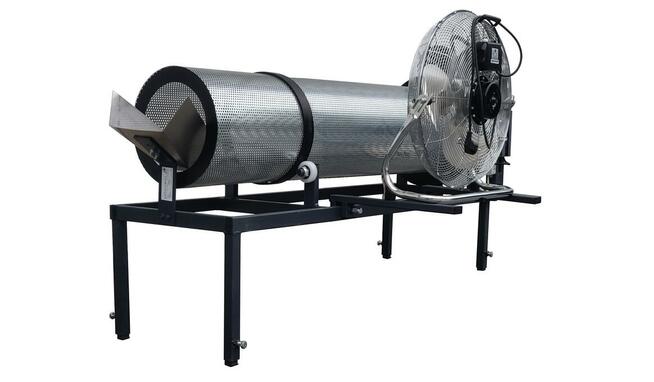 Przesiewacz Odsiewacz Sortownik do Peletu 5mm z Wentylatorem