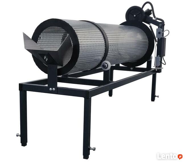 Sito Przesiewacz Sitko do Ziemi Piachu Kompostu 10mm Bębnowy