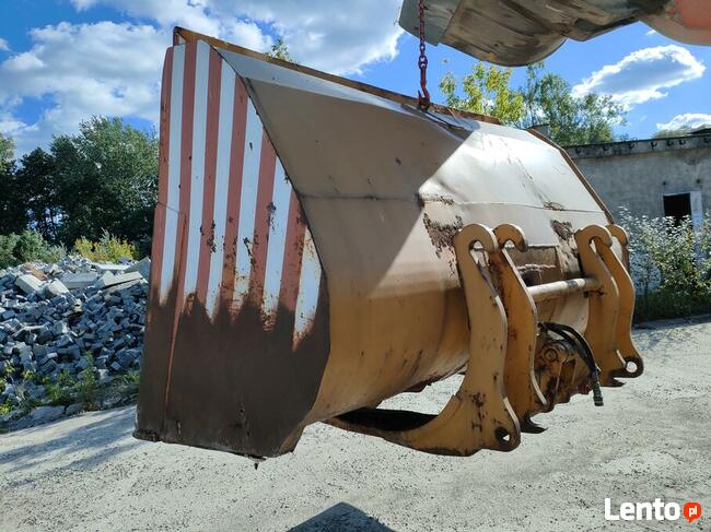 Łyżka wysokiego wysypu wyładunku case 721 ładowarka