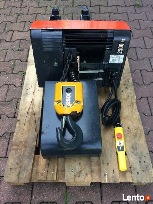 Wciągnik 2,5T VETTER suwnica wciągarka demag elektrowciąg w