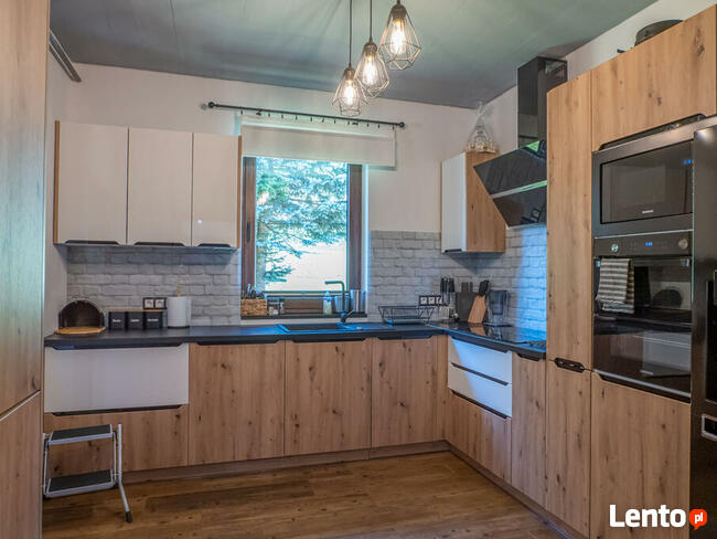 Domek w stylu rustykalnym - 8 osób, sauna, balia, netflix