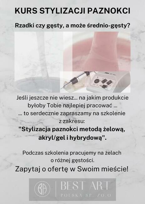 Prezent dla kobiety - Kurs stylizacji paznokci Promocja!