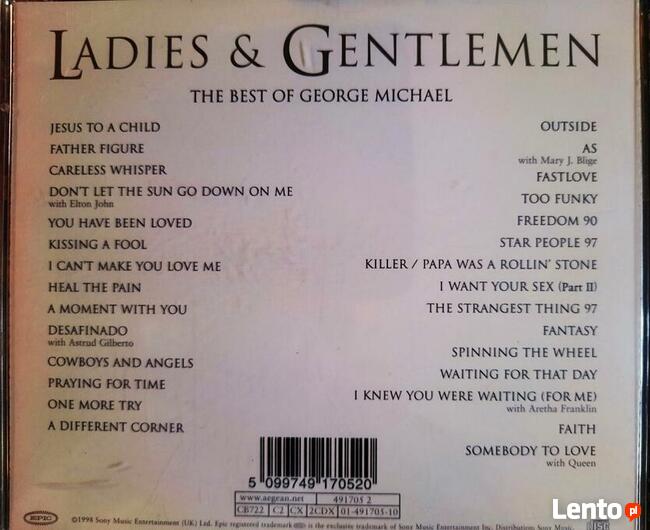 Sprzedam 2 XCD Georgie Michael Ladies and Gentelmen