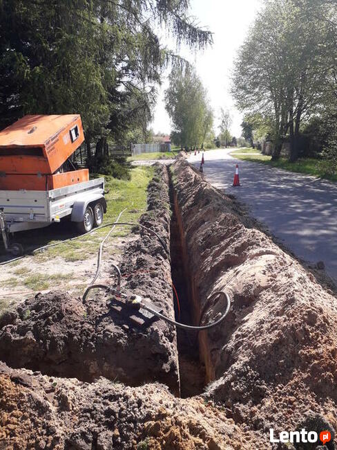 Usługi minikoparką wykopy przeciski Siedlce i okolice.