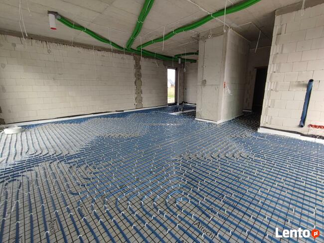 Rekuperacja Ogrzewanie podłogowe Posadzki Wylewki Pompy