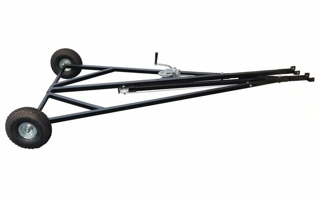 Wózek podporowy z Wyciągarką Podajnik Ślimak Żmijka do Zboża