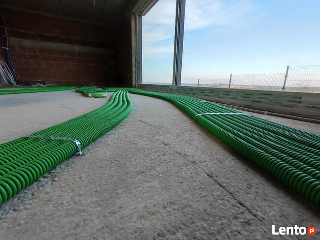 Rekuperacja Ogrzewanie podłogowe Posadzki Wylewki Pompy