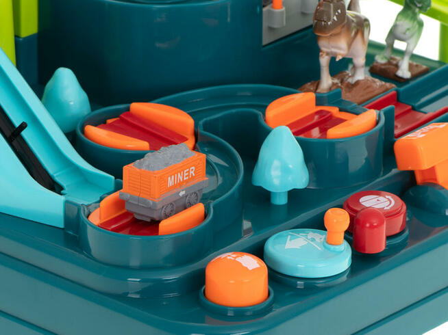 Interaktywny tor przeszkód -przygody z dinozaurami