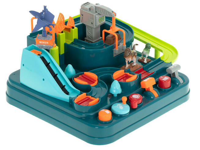 Interaktywny tor przeszkód -przygody z dinozaurami