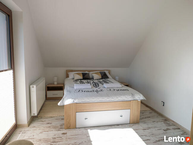 Domek w stylu rustykalnym - 8 osób, sauna, balia, netflix