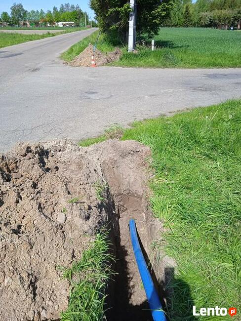 Usługi minikoparką wykopy przeciski Siedlce i okolice.