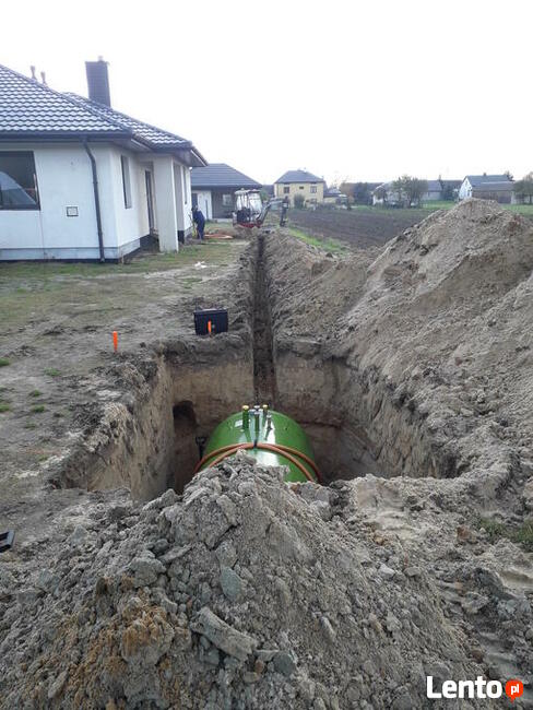 Usługi minikoparką wykopy przeciski Siedlce i okolice.