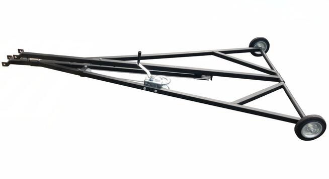 Wózek Podporowy Podajnik Ślimakowy z Wyciągarką Żmijka Zboża