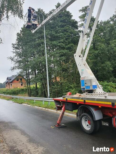 Wynajem, Podnośnik Koszowy, Zwyżka, 20m Iveco