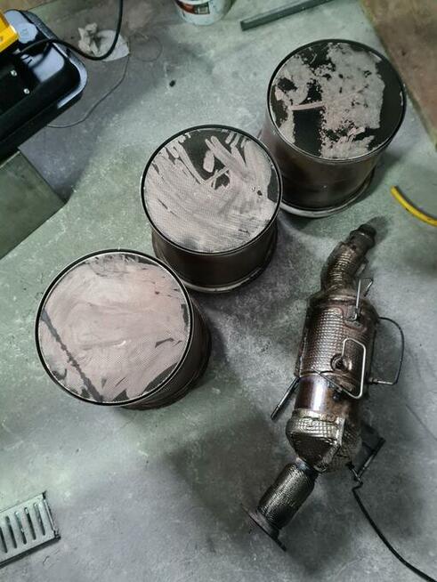 DPF DAF XF 106 lift 2134535 naprawa przesuniętego filtra