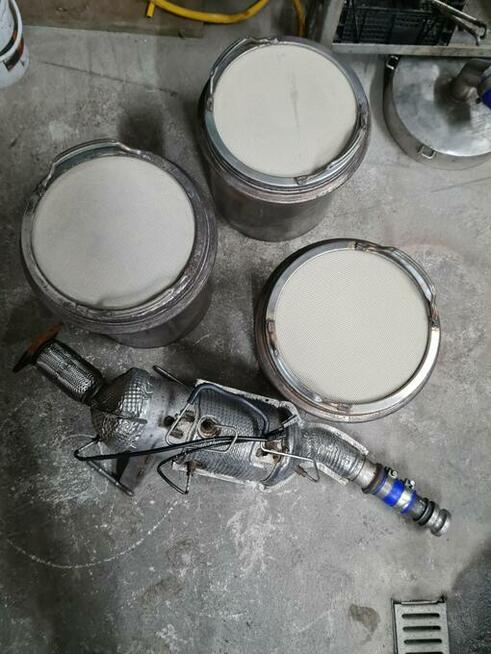 DPF DAF XF 106 lift 2134535 naprawa przesuniętego filtra