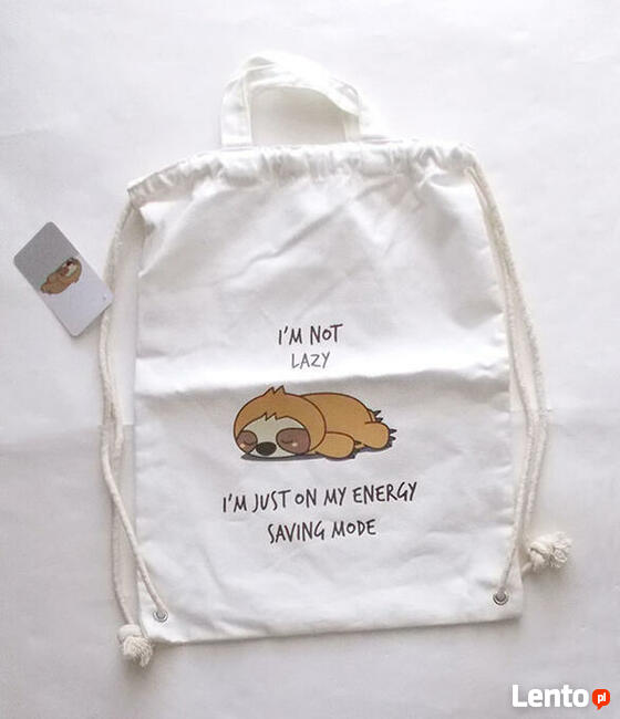 leniwiec worek, worek z leniwcem