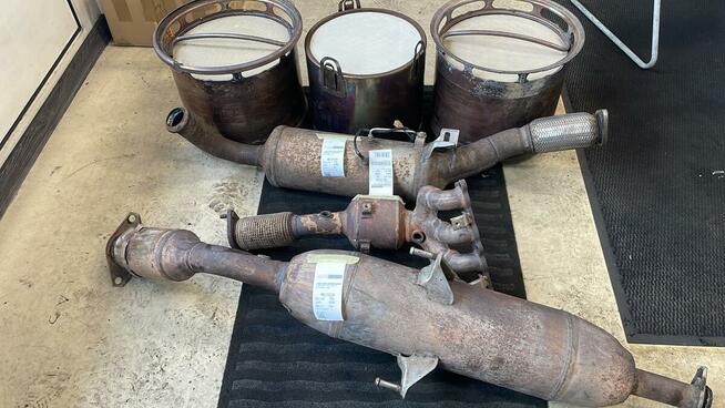 DPF DAF XF 106 lift 2134535 naprawa przesuniętego filtra